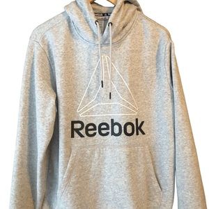 Reebox gray hoodie. Unisex. New.